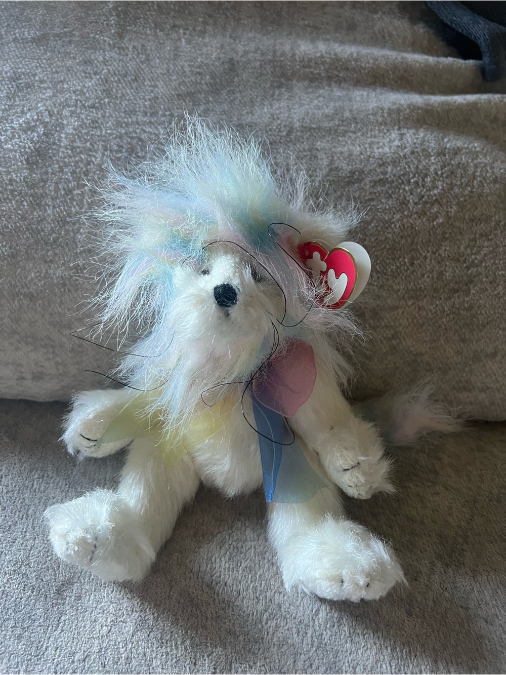 Ty Attic Treasures Majesty The Rainbow Lion Plush 2000